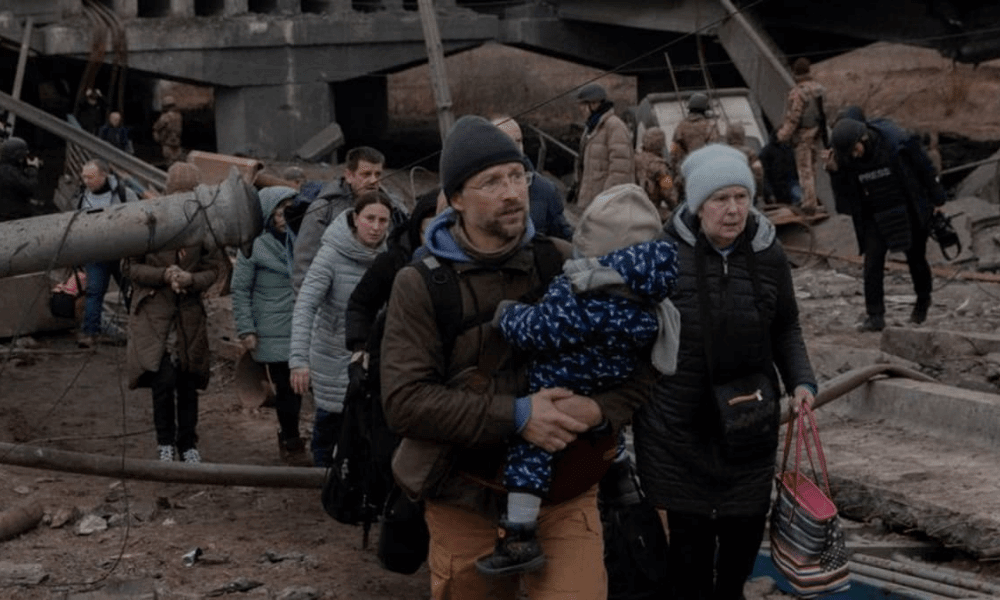 Ukrainian refugees near 1.5 million as Russian assault enters 11th day